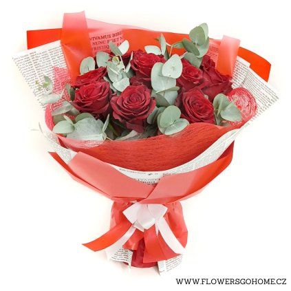 Červené růže Valentýn