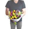 Fialové tulipány