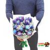 Modré tulipány Double Bubble